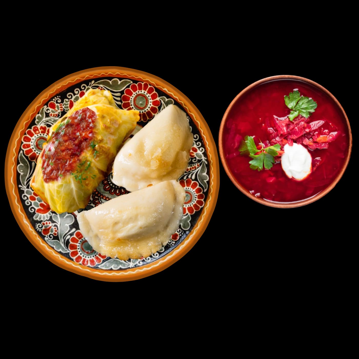 UKRAINIAN PLATTER